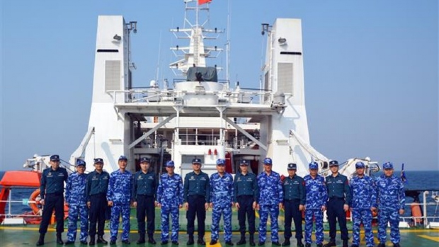 Vietnam, China coast guards finish joint patrol